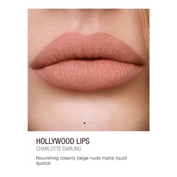 CHARLOTTE TILSBURY - “CHARLOTTE DARLING” HOLLYWOOD LIPS MATTE LIPSTICK, .24oz - Picture 3 of 16